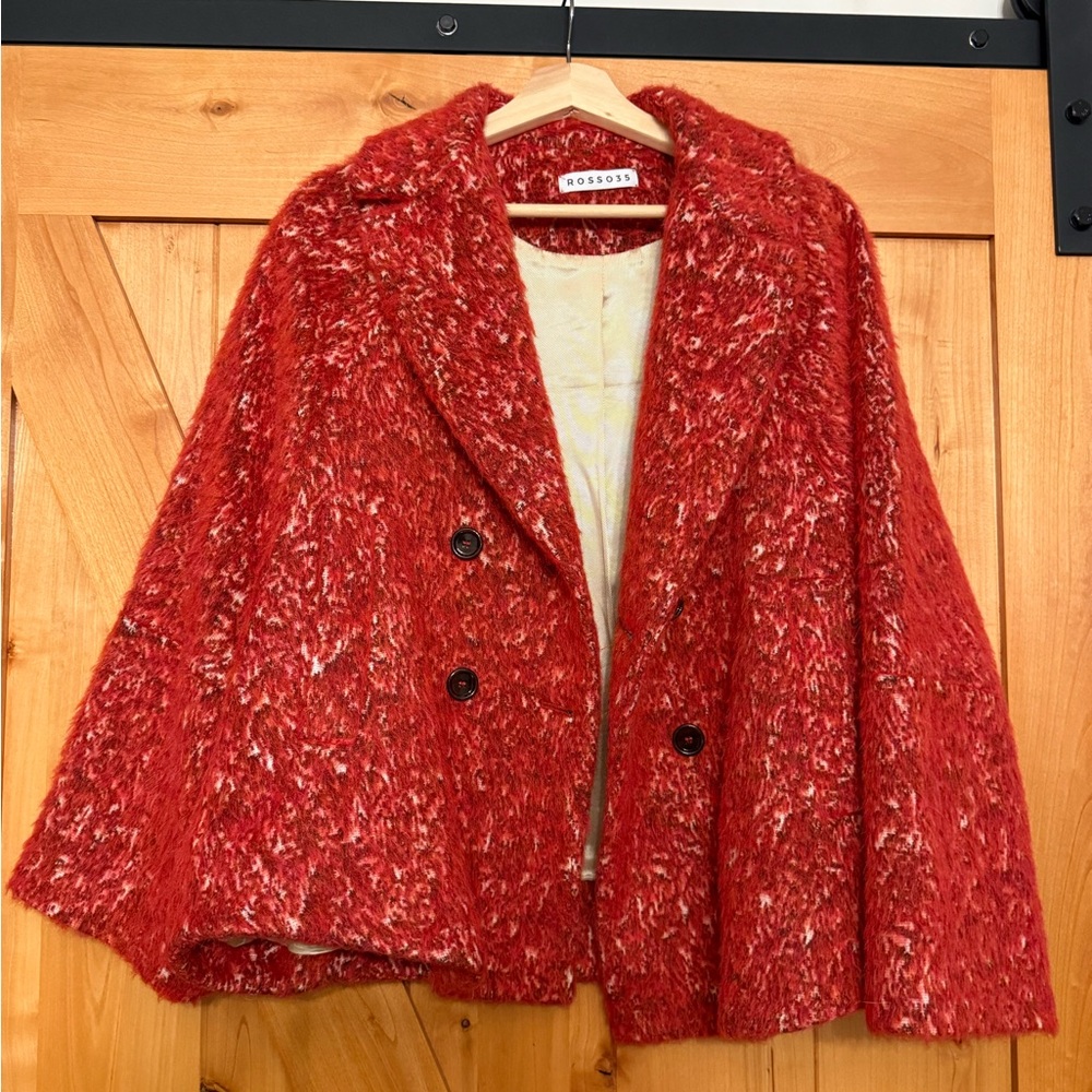 Rosso35 Vibrant Textured Jacket